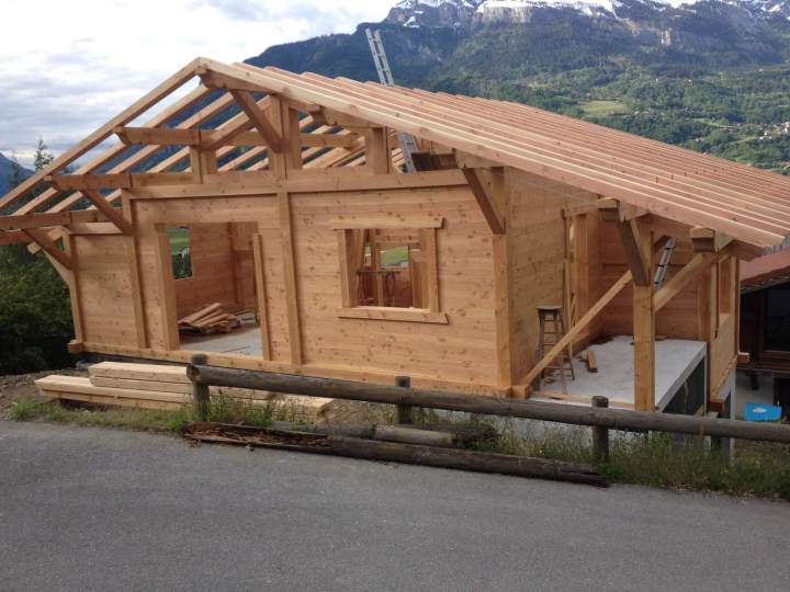 Constructeur chalet en bois Sallanches