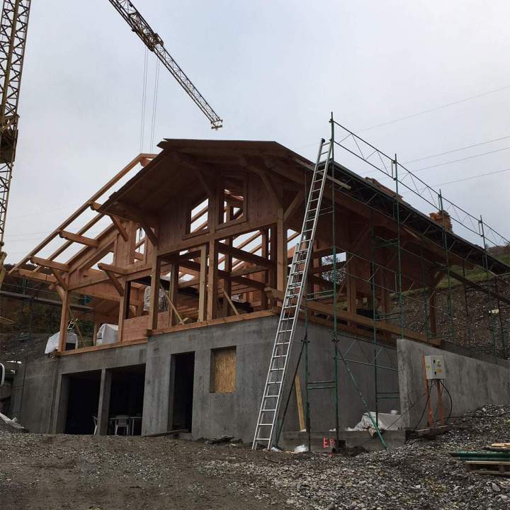 Constructeur chalet en bois Domancy