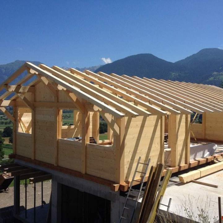 Construction chalet en bois Domancy