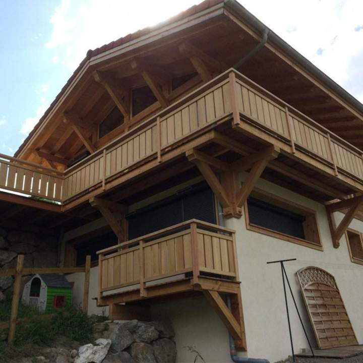 Comptez sur nous pour construire intégralement votre chalet en bois !