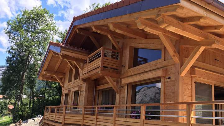 Constructeur chalet en bois Domancy